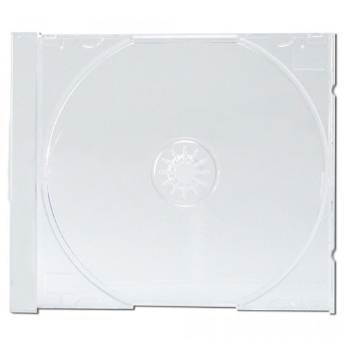 Plateau transparent pour boîtier CD simple