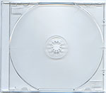 Boîtier CD simple transparent