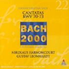 jaquette CD Bach - Cantatas Bwv 70-73