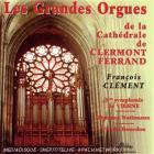 jaquette CD Les grandes orgues de la cathédrale de Clermont Ferrand