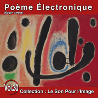 jaquette CD Le Son Pour l'Image Vol. 30 : Poème Électronique