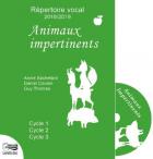 jaquette CD Répertoire vocal - animaux impertinents - cycle 1, cycle 2, cycle 3