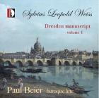 jaquette CD Silvius Leopold Weiss : Le manuscrit de Dresde - Volume 1