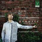 jaquette CD Debussy - Rameau : Hommage - Oeuvres pour piano