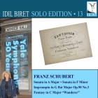 jaquette CD Solo Edition (Volume 13) : Schubert