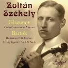 Zoltan Szekely & Le Hungarian String Quartet jouent Glazounov et Bartok