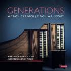 Generations : Oeuvres pour 2 clavecins de Mozart et des fils Bach