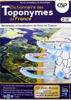 Dictionnaire des toponymes de France