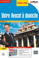 jaquette CD-rom Votre avocat à domicile 2008