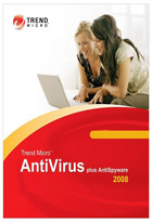 Trend micro anti-virus + anti spyware 2008 - 2 ans - 3 PC