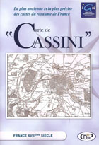 Carte de Cassini – France XVIIIème siècle (Nord-Sud-Localisation)