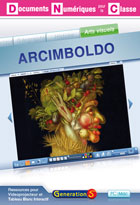 jaquette CD-rom Documents numériques pour la classe - Arcimboldo - Version Site