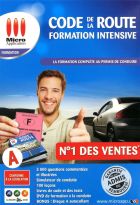 Code de la route 2014 - Formation intensive + DVD + livres du Code et des tests + disques A autocollants