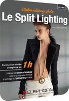 Atelier photo de mode - Le Split Lighting