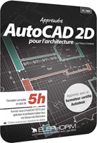 Apprendre AutoCAD 2015 pour l'architecture - Les techniques de dessin en 2D