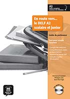 jaquette CD-rom En route vers... le DELF A2 scolaire et junior – Guide du professeur 