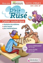 Cahier numérique iParcours P'tit Rusé Hors-Série Maths - CM1 CM2 6e Cycle 3 - Enseignant et élève - Clé USB (éd. 2018)