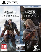 jaquette CD-rom Compilation Assassin's Creed :  Valhalla + Mirage