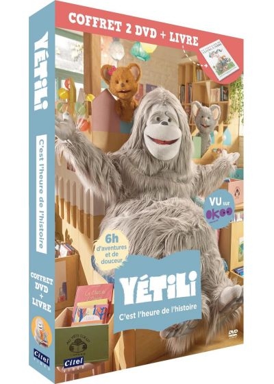 Yétili : C'est l'heure de l'histoire / Série animée de Séverine Lebrun | Gégauff-Lebrun , Séverine . Auteur