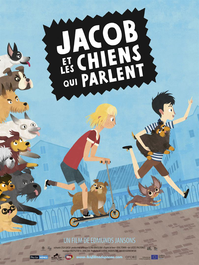 Jacob et les chiens qui parlent / Film d'animation de Edmunds Jansons | Jansons , Edmunds . Metteur en scène ou réalisateur