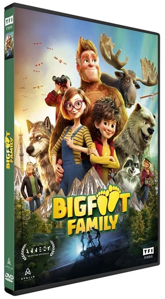 Bigfoot Family / Film d'animation de Ben Stassen et Jérémie Degruson | Stassen, Ben. Metteur en scène ou réalisateur. Auteur