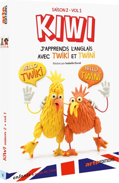 Kiwi - J'apprends l'anglais avec Twiki et Twini : Saison 2 : vol. 1 / Série animée de Isabelle Duval | Duval, Isabelle. Metteur en scène ou réalisateur. Scénariste