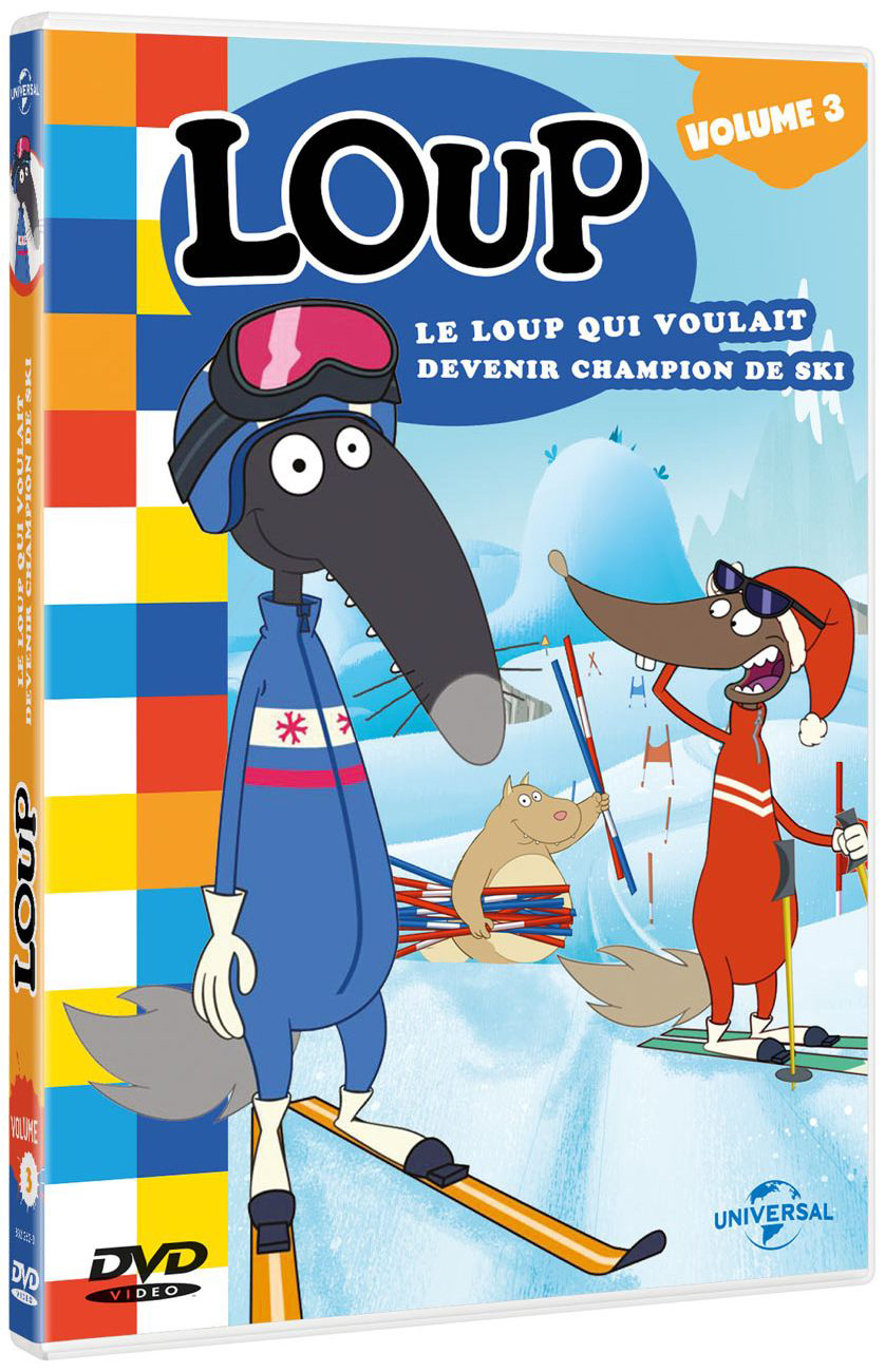 Loup : Le loup qui voulait devenir champion de ski / Série animée de Paul Leluc et Wassim Boutaleb | Leluc, Paul. Metteur en scène ou réalisateur