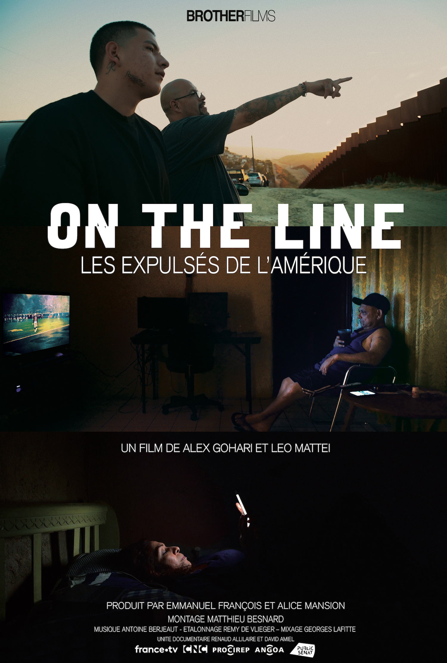 On the Line, les expulsés de l'Amérique / Film de Alex Gohari et Léo Mattei | Mattei , Léo . Metteur en scène ou réalisateur