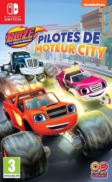 Blaze et Les Monster Machines - SWITCH : Pilotes de Moteur City | 