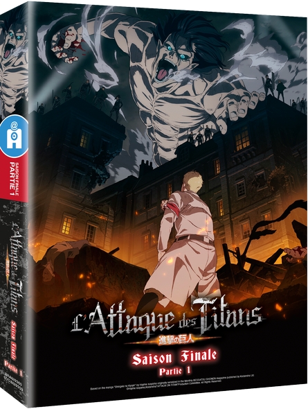 L' Attaque des Titans : Saison finale partie 1 : 3 DVD = Shingeki no Kyojin / Jun Shishido, réal. | Shishido, Jun. Réalisateur