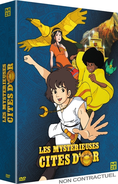 Les Mystérieuses Cités d'Or : épisodes 35 à 39 / film de Bernard Deyries, Edouard David, Kenichi Murakami, Kenichi Maruyama | Deyriès, Bernard (1947-....). Metteur en scène ou réalisateur. Scénariste