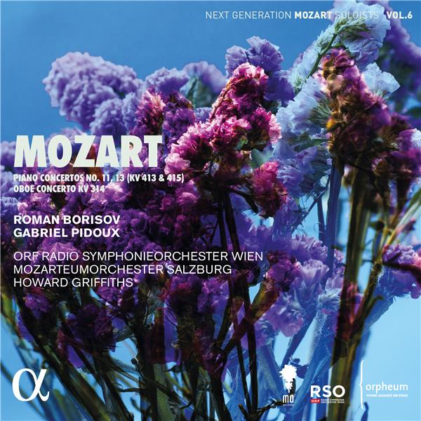 Piano concertos No. 11, 13 (KV 413 & 415) - Oboe concerto KV 314 | Wolfgang Amadeus Mozart (1756-1791). Compositeur