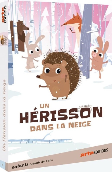 Un hérisson dans la neige