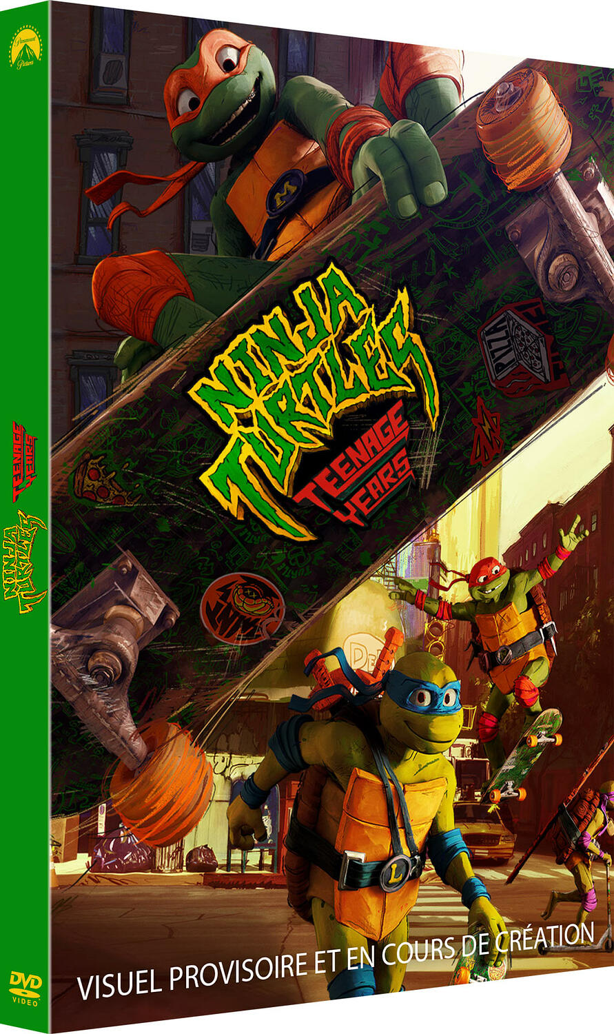 Ninja Turtles : Teenage Years / Jeff Rowe, Kyler Spears, réal. | Rowe, Jeff. Metteur en scène ou réalisateur