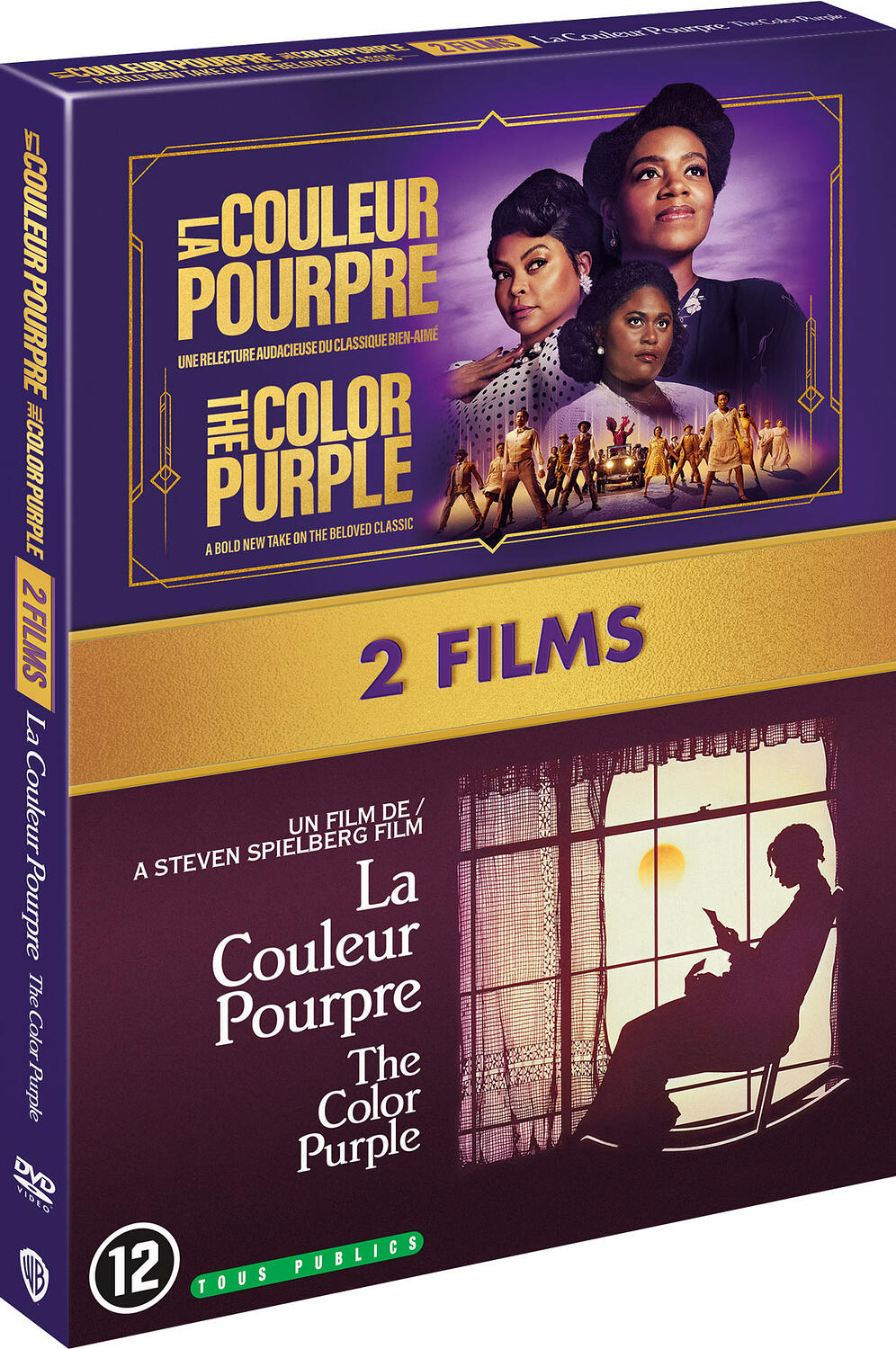 La Couleur pourpre : Version 1985 + Version 2023 / Steven Spielberg, Blitz Bazawule, réal. | Spielberg, Steven. Réalisateur