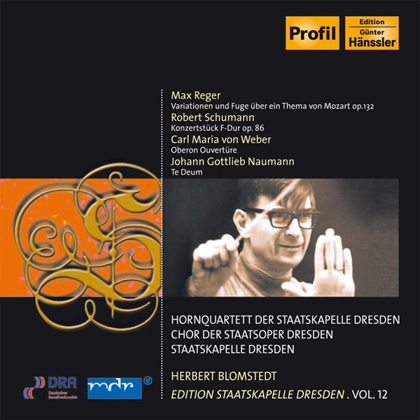 Edition staatskapelle dresden vol. 12 | Max Reger (1873-1916). Compositeur