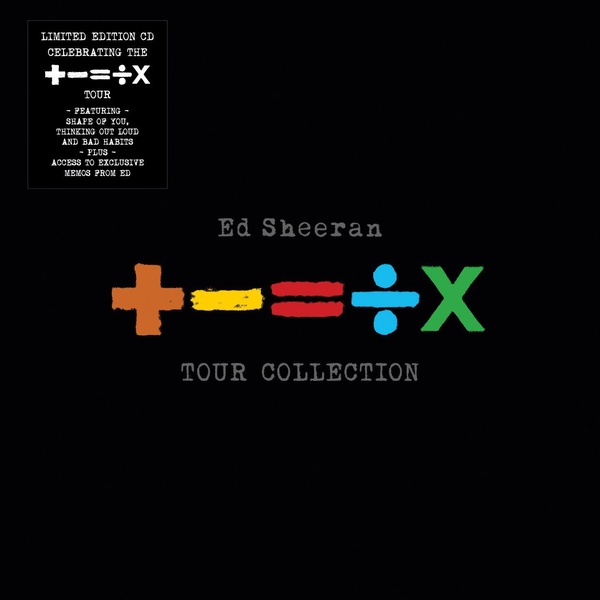 +-=÷× : tour collection / Ed Sheeran, chant, guitare, composition | Sheeran, Ed (1991-....). Chanteur. Musicien. Compositeur