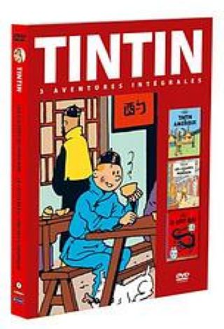 Tintin : 3 Aventures intégrales Volume 1, Tintin en Amérique + Les Cigares du pharaon + Le Lotus Bleu